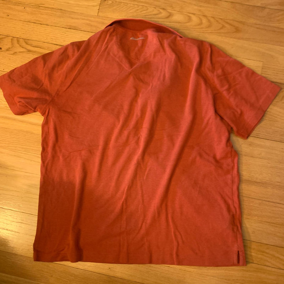 Eddie Bauer Travex Polo Shirt Mens L Lot of 5 Green Red Orange Short Sleeve - Picture 5 of 15